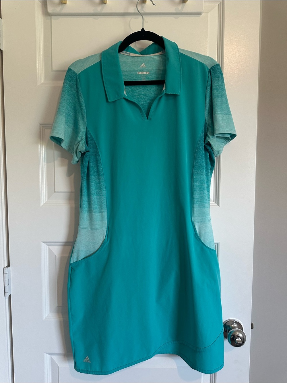 adidas Women’s Teal Polo Golf Dress